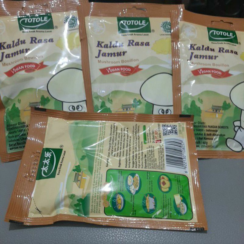 

TOTOLE Rasa Jamur 40 Gram