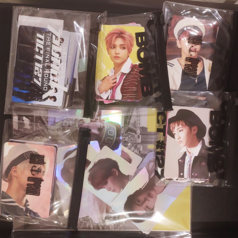 (FULL SET OFFICIAL) NCT DREAM 127 WE YOUNG CHERRY BOMB REGULAR FINAL ROUND HOLO PHOTOCARD STICKER