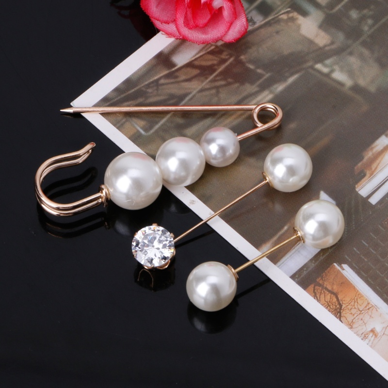 Zzz 3pcs/lot Pin Bros Pengaman Bahan Alloy Untuk Wanita Muslim Hijab Pin Gesper Perlengkapan