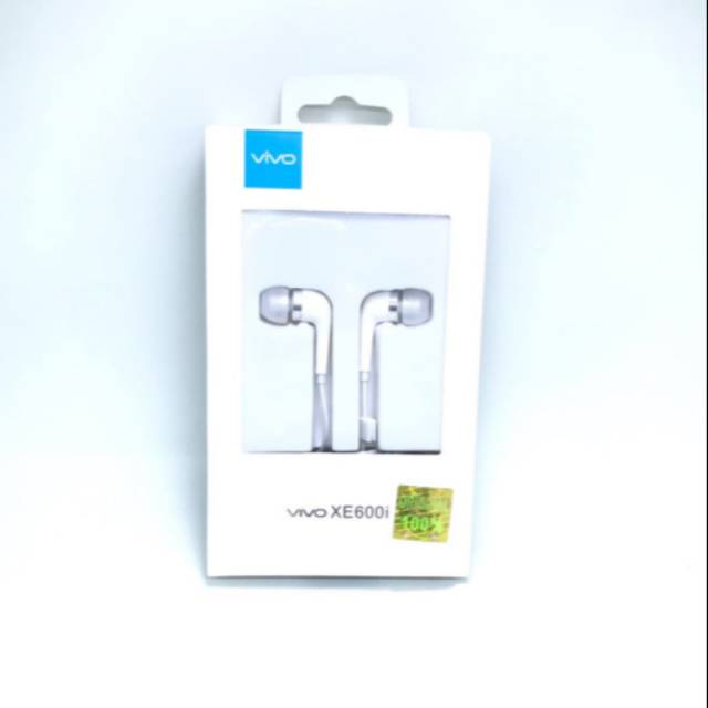 Earphone Headset Handsfree Vivo Original
