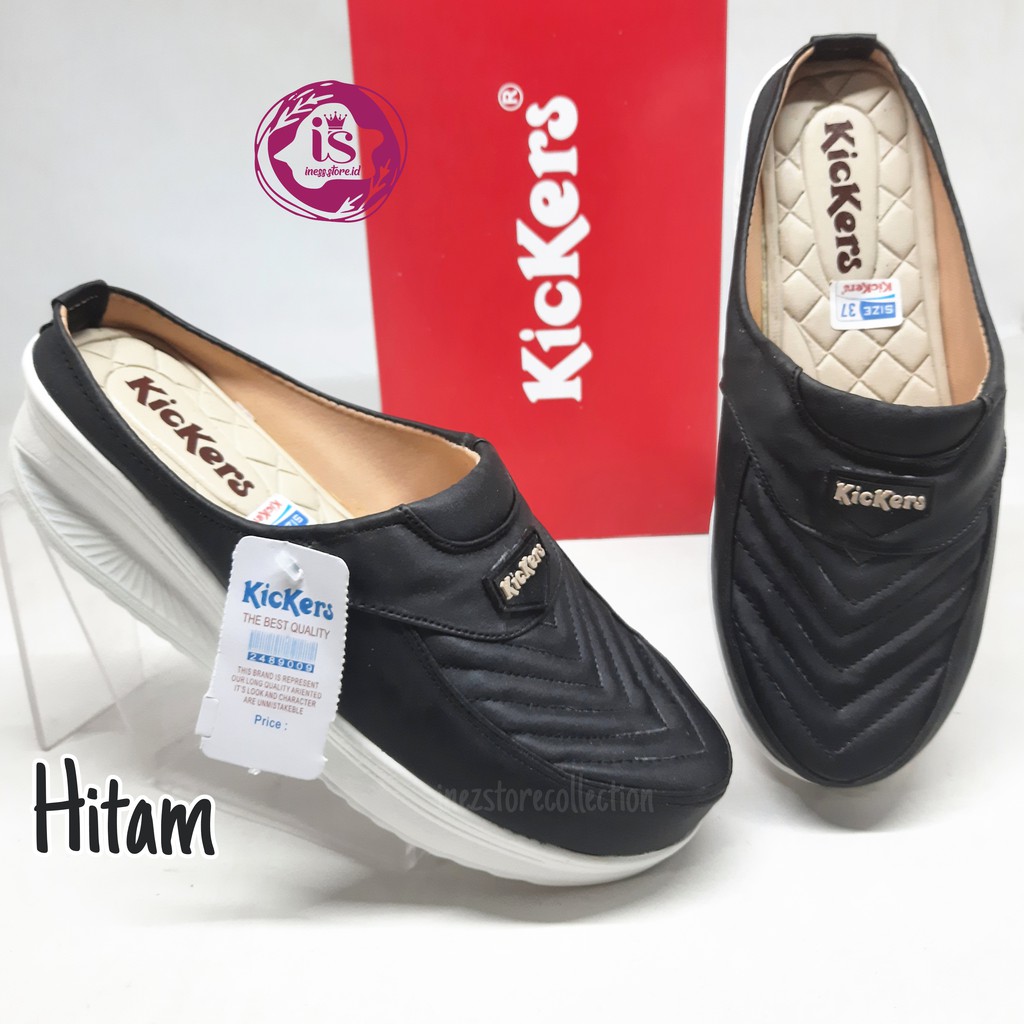 SEPATU WEDGES WANITA KICKERS KODE  SL-V MURAH BERKUALITAS