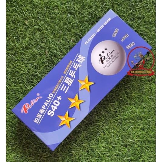 Bola Pingpong Palio Bola Tenis Meja Palio 3 star 40+ isi 10