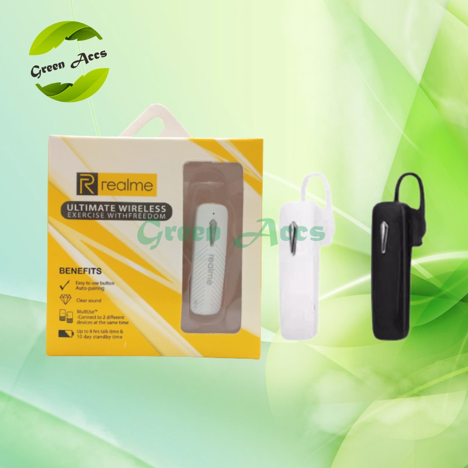 01 Headset Bluetooth Realme / Handsfree Bluetooth Realme
