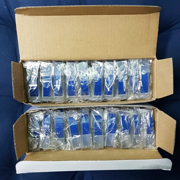 

LABEL DYMO EMBOSS BLUE 9mm PANJANG 3meter