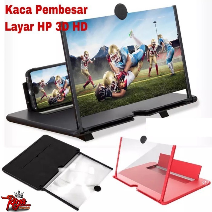 Layar Pembesar Enlarge Screen Handphone F3 3D HD