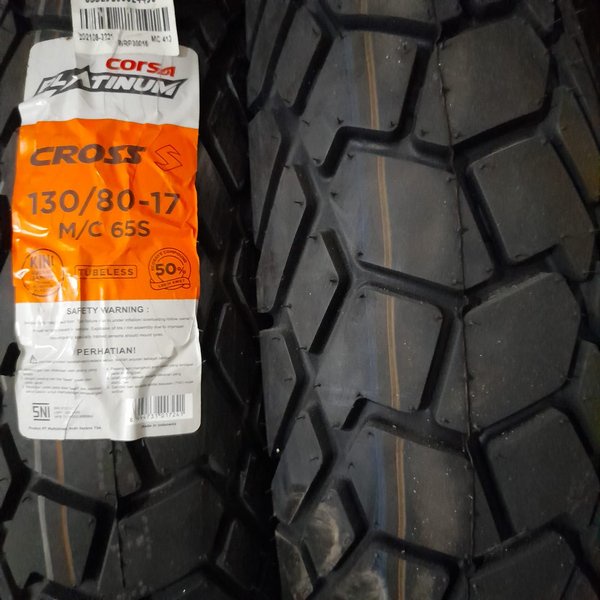 Ban motor sport Corsa Cross S 130 80 17 Platinum tubeless