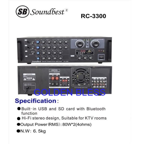 Amplifier SB RC 3300 BT / RC3300BT Bluetooth Original