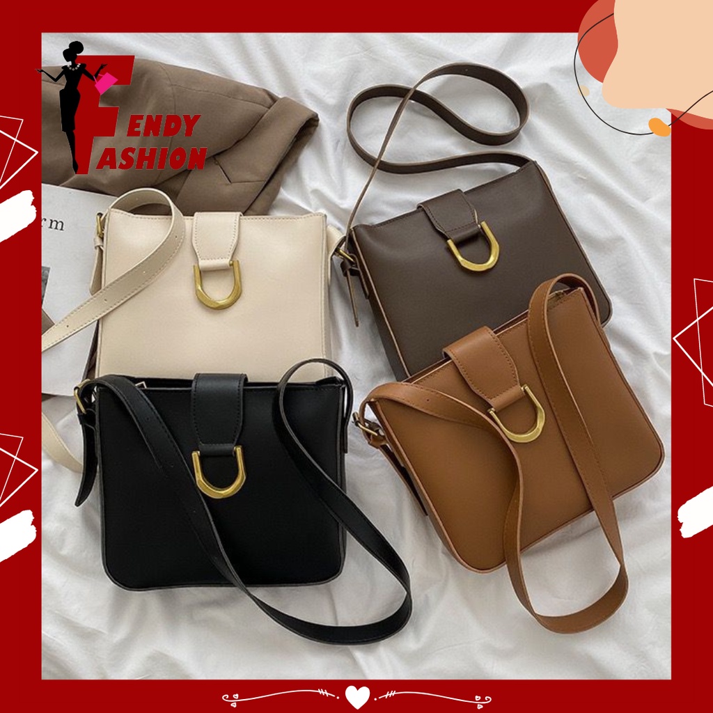 Fendyfashion_ | T252 Tas bahu wanita Tas selempang bahu wanita Shoulder bag wanita Import Premium Ta