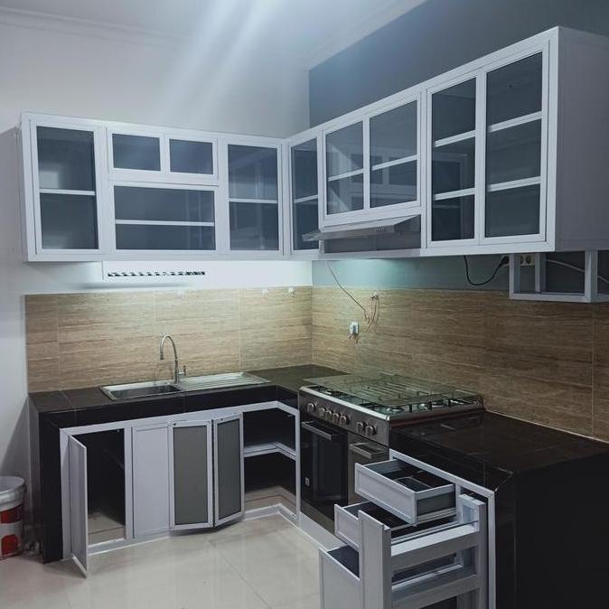 kitchen set aluminium standar   anti raya   tahan air dhennaya99