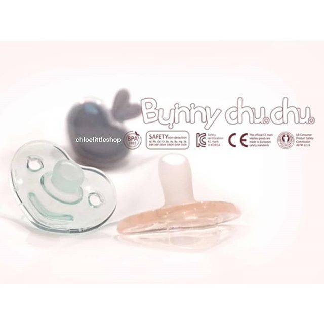 Mamas Tem Bunny ChuChu Silicone Nipple + Case / Mamastem Pacifier / Mama's Tem Kompeng