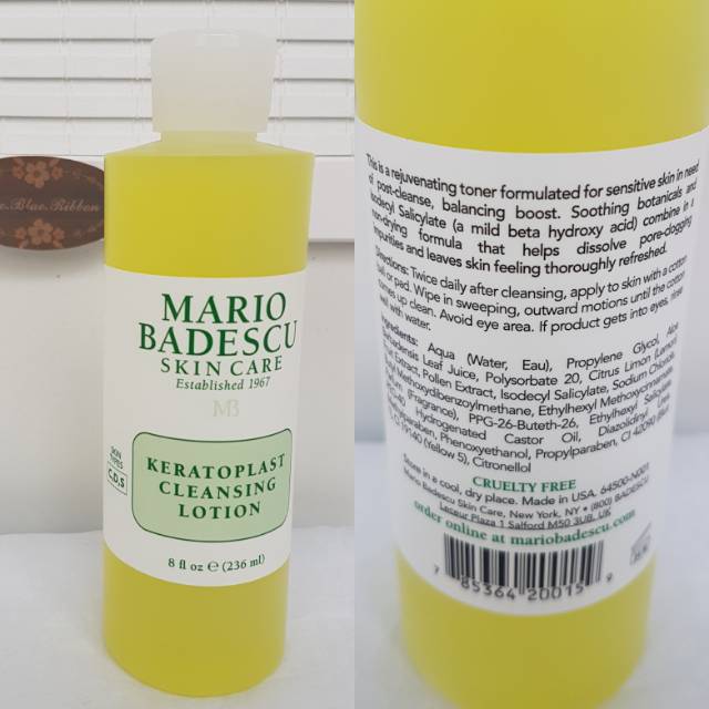 MARIO BADESCU TONER (SPECIAL CLEANSING O , KERATOPLAST , WITCH HAZEL , ALOE VERA)