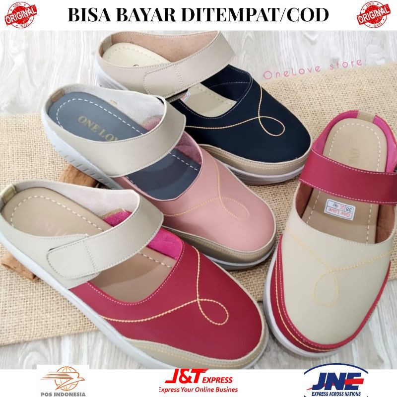 AGENONELOVEDEPOK PROMO Sepatu wanita wedges sol.grey