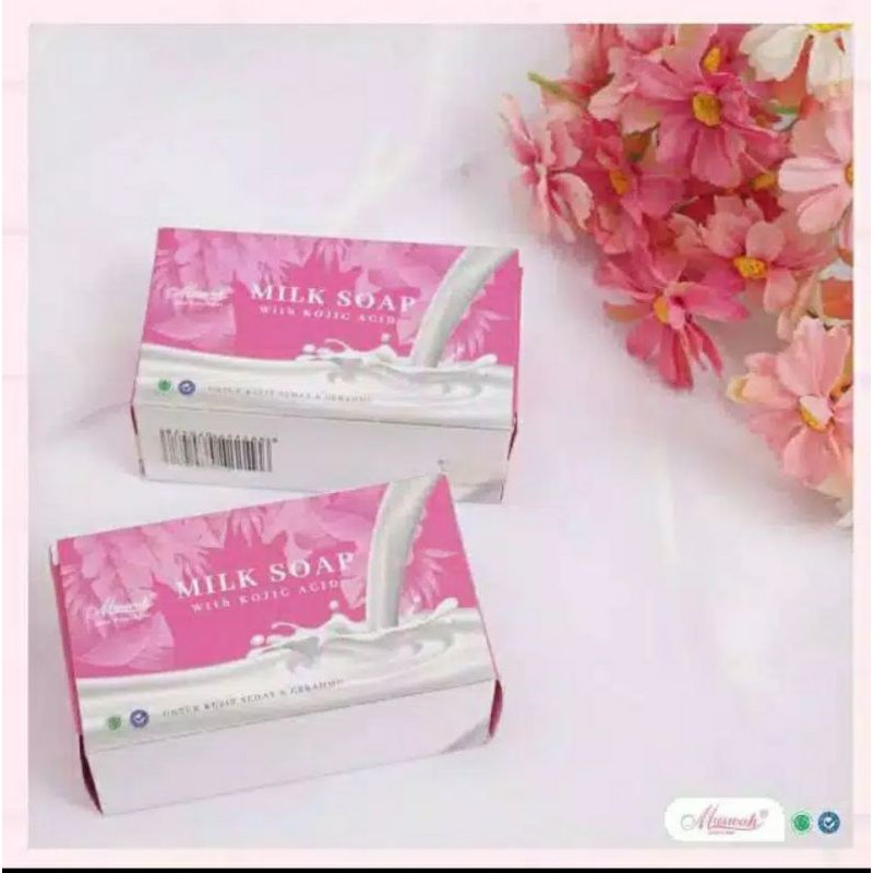 

milk soap marwah milk kojic acid