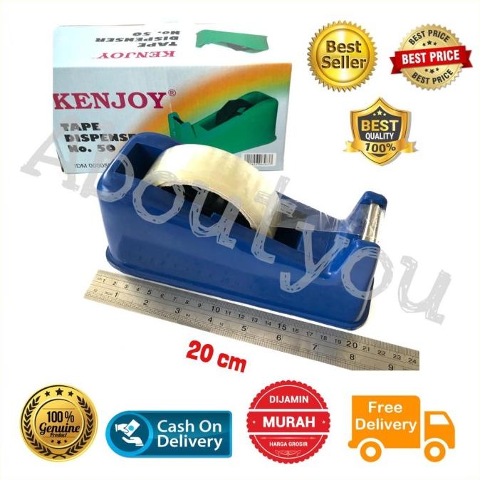 

Diskon TAPE DISPENSER Selotip Tempat Isolasi 1 inch Tape cutter Murah Diskon
