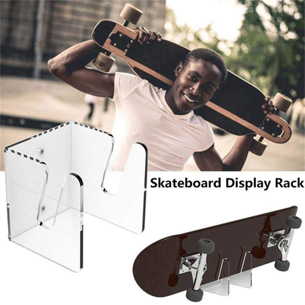 Augustina Skateboard Gantungan Dinding Skateboard Gantung Skate Aksesoris Plat Sliding Gantungan Hook Display Stand Display Standing Penyangga Bracket