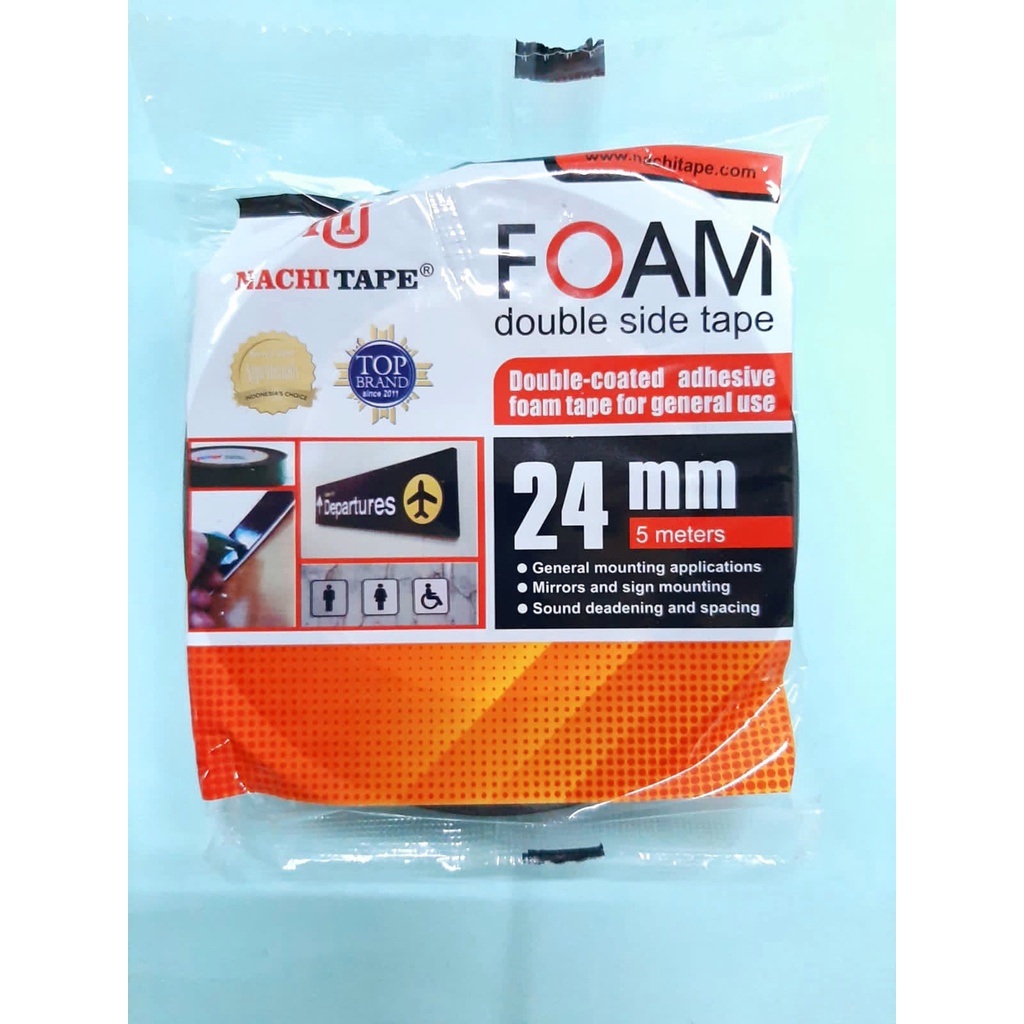 

Nachi Double Tape Busa 1 inch ( 24mm ) Nachi Double Foam 24mm nachi busa hijau 24 mm