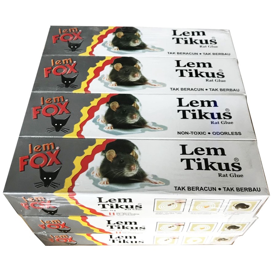 

Lem Tikus Fox tikus 75gr Kemasan Tube 100% Original