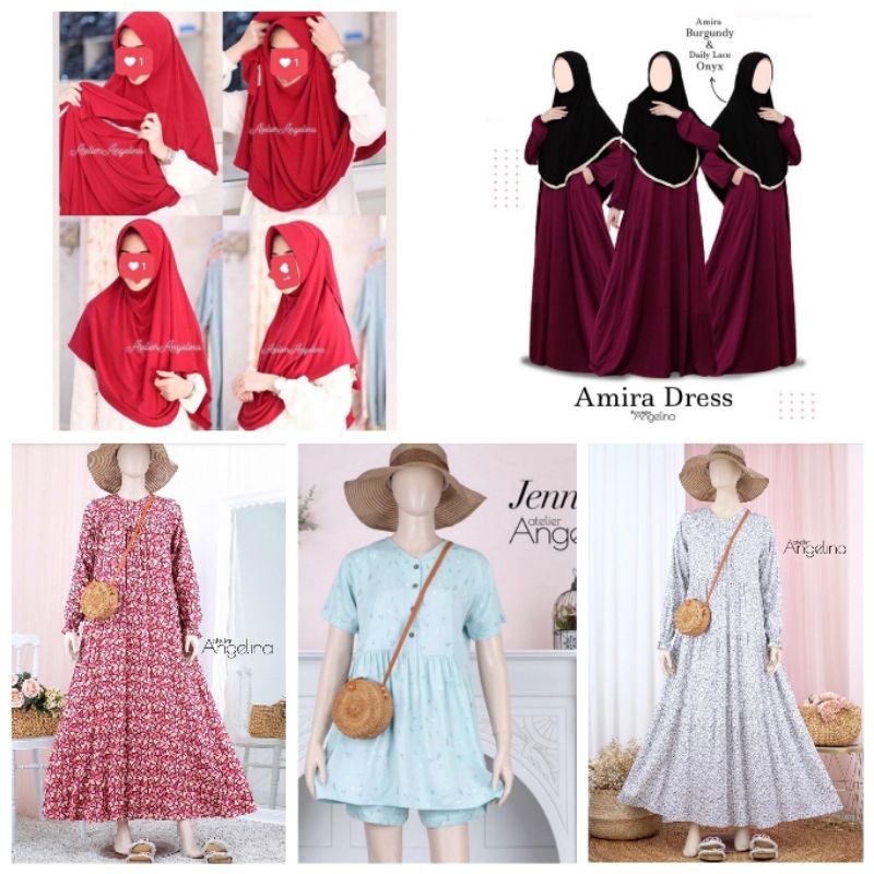 BELLA DIANA JENNA AMIRA by Atelier Angelina// Homedress