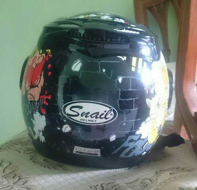 Snail Helm Modular Single Visor FF991size L