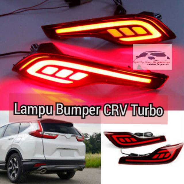 Lampu Bumper belakang Crv Turbo L.E.D. C.OB