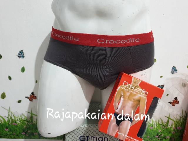 Celana dalam pria Crocodile Merah Harga 2 pcs