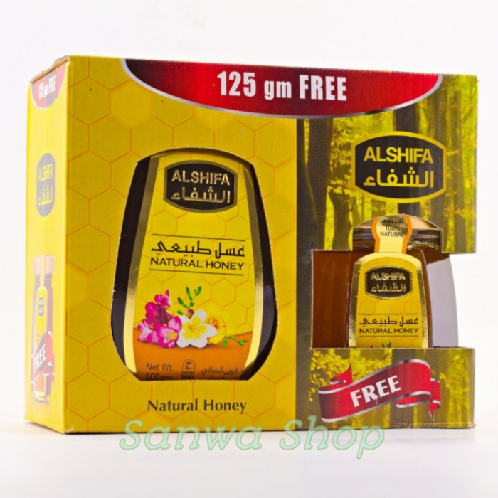 

(BISA COD) Madu Arab Al Shifa / Alshifa / Al- shifa paket 500 gr free 125 gr Asli