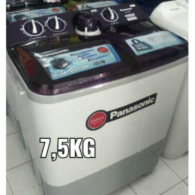 Mesin Cuci 2 Tabung 7,5kg Panasonic NAW 78 BCV1