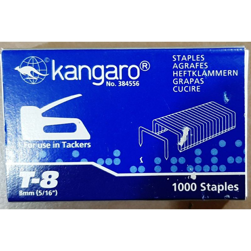 

isi staples kangoro t8