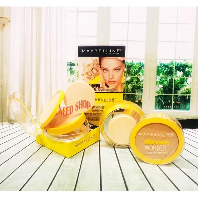 Kualitas Terbaik BEDAK MAYBELINE / MAYBELLINE BB DREAM WONDER 2 IN 1 POWDER MATTE ON SALE
