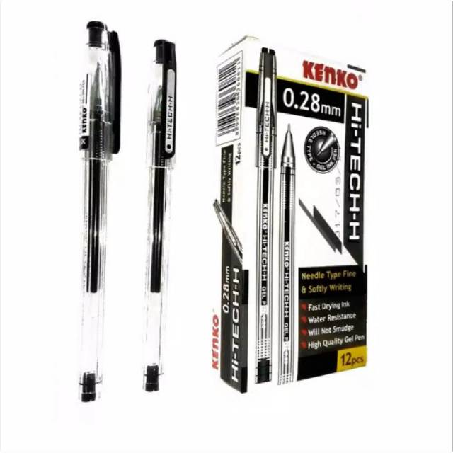 

Pulpen KENKO 0,28mm HI-TECH (12pc)