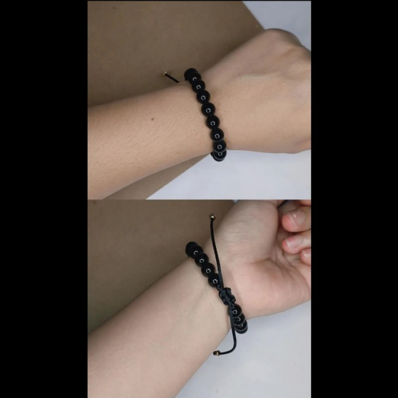 Gelang pria || Gelang batu alam 8mm || Gelang serut