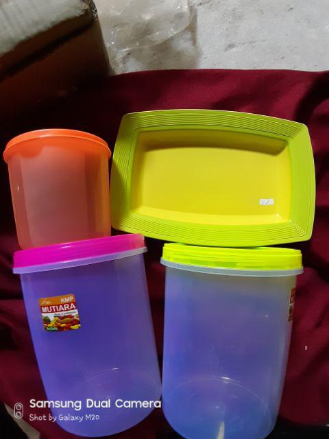 Piring Saji Plastik Segi Great Cantik- S,m,l / Hrg Per-uk