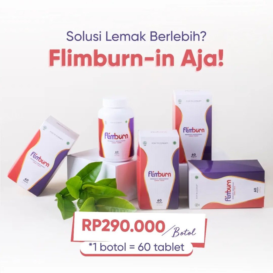 FLIMBURN by Flimty Fat Burn kapsul 60 caps slimming