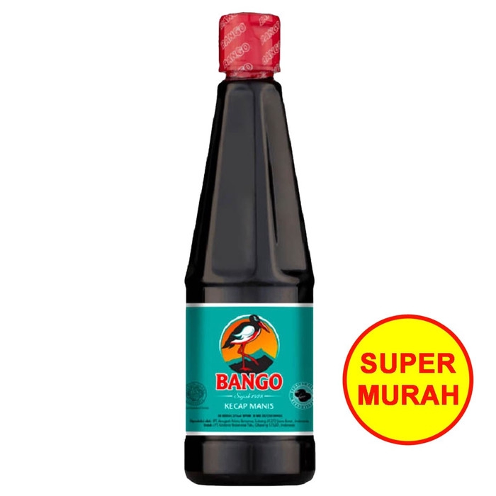 

Kecap Manis Bango Kemasan Botol Plastik 275 ML