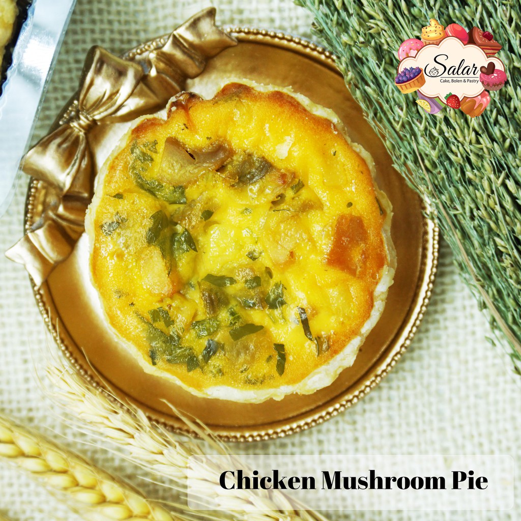 

Chicken Mushroom Pie (Salar Cake & Pastry)