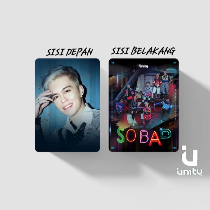 UN1TY PHOTOCARD SO BAD UNOFFICIAL DUA SISI VER.1