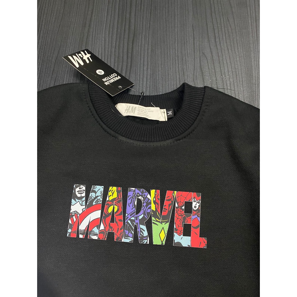 CREWNECK  MARVEL ANAK FREE TAS