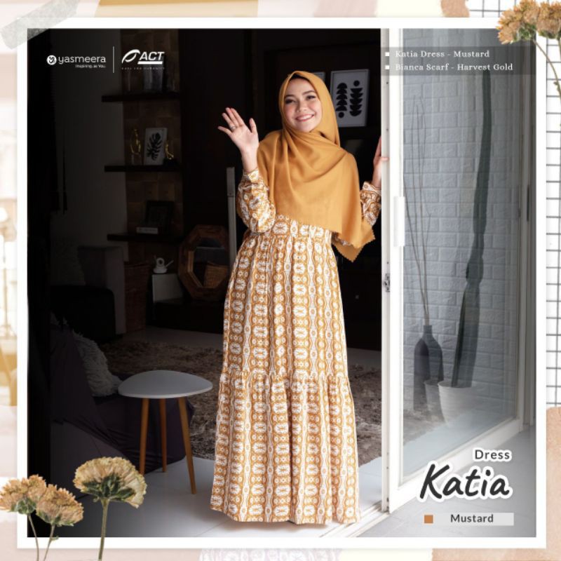 DRESS / GAMIS KATIA SERIES ORI YASMEERA