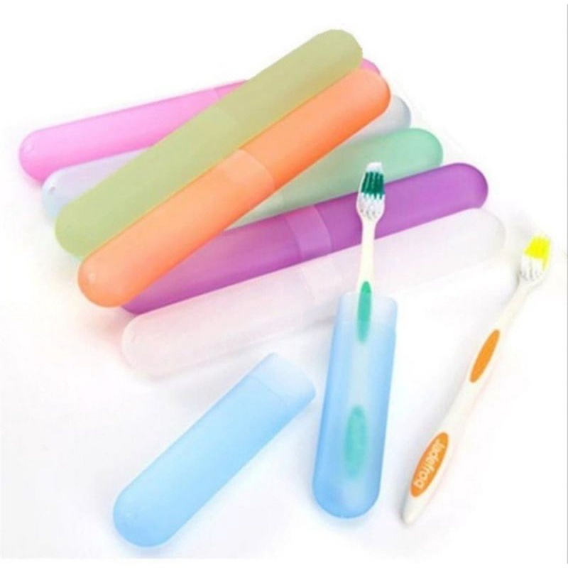 tempat sikat gigi portable kotak sikat gigi travel toothbrush case