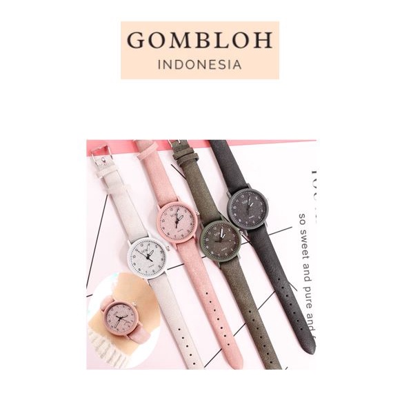 ✅COD Jam Tangan Wanita Jam Tangan Quartz Anti Air Gaya Korea