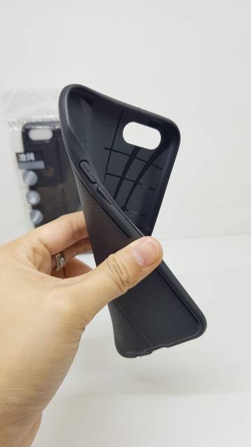 Auto Focus Realme C30 C2 Leather Soft Case Realme C 2 RMX1941 Auto Fokus Motif Kulit Jeruk