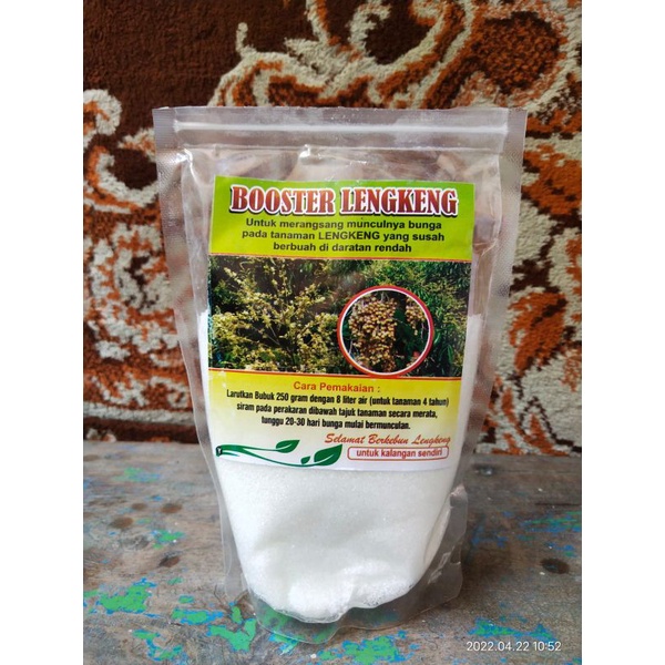 Booster kelengkeng ( Sodium Clorat ) Kemasan 100 gr