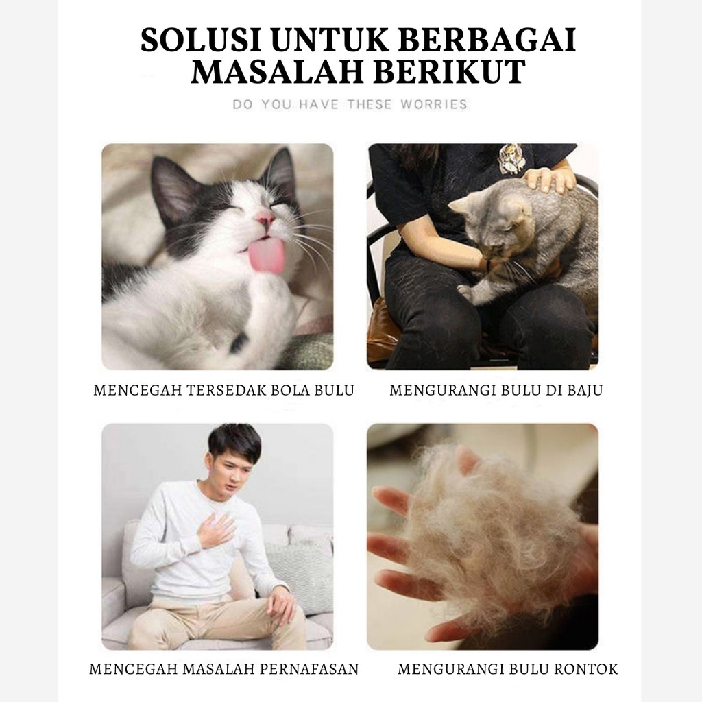 Sarung Tangan Sisir Bulu / Sikat Mandi Pemijat Perapi Anjing Kucing/ Pet Glove Brush Grooming