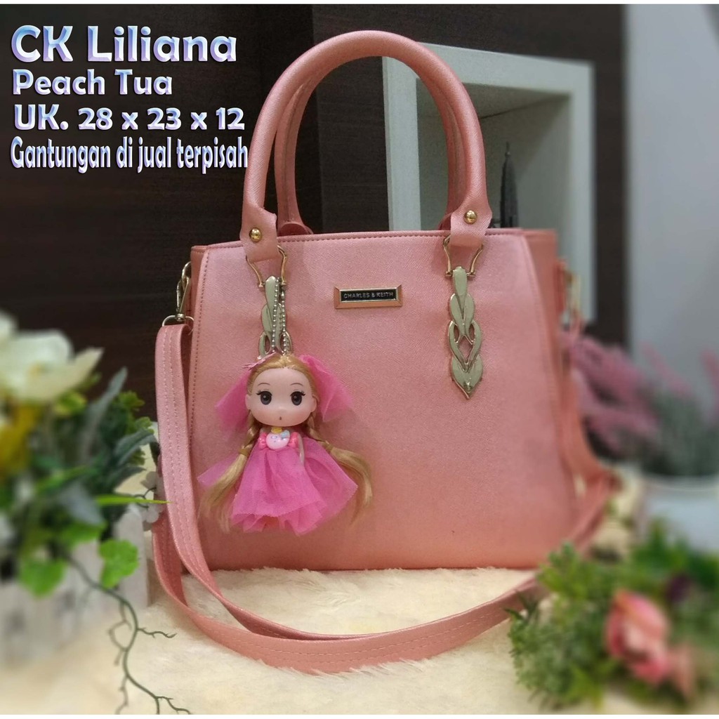 MJS 531 - Ck liliana Tas Handbag + Selempang Wanita