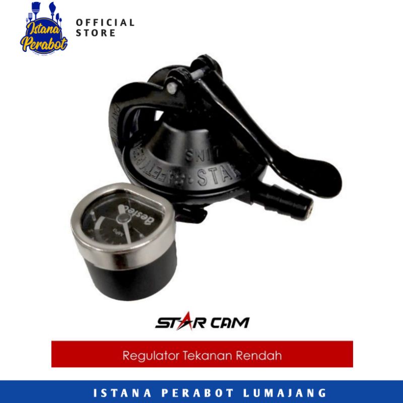 Regulator Starcam SC-T12RM Regulator Gas Star Cam Tekanan Rendah Original