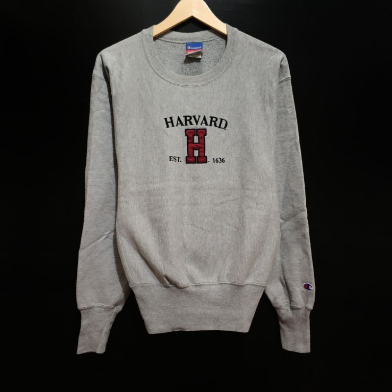 crewneck harvard x champion