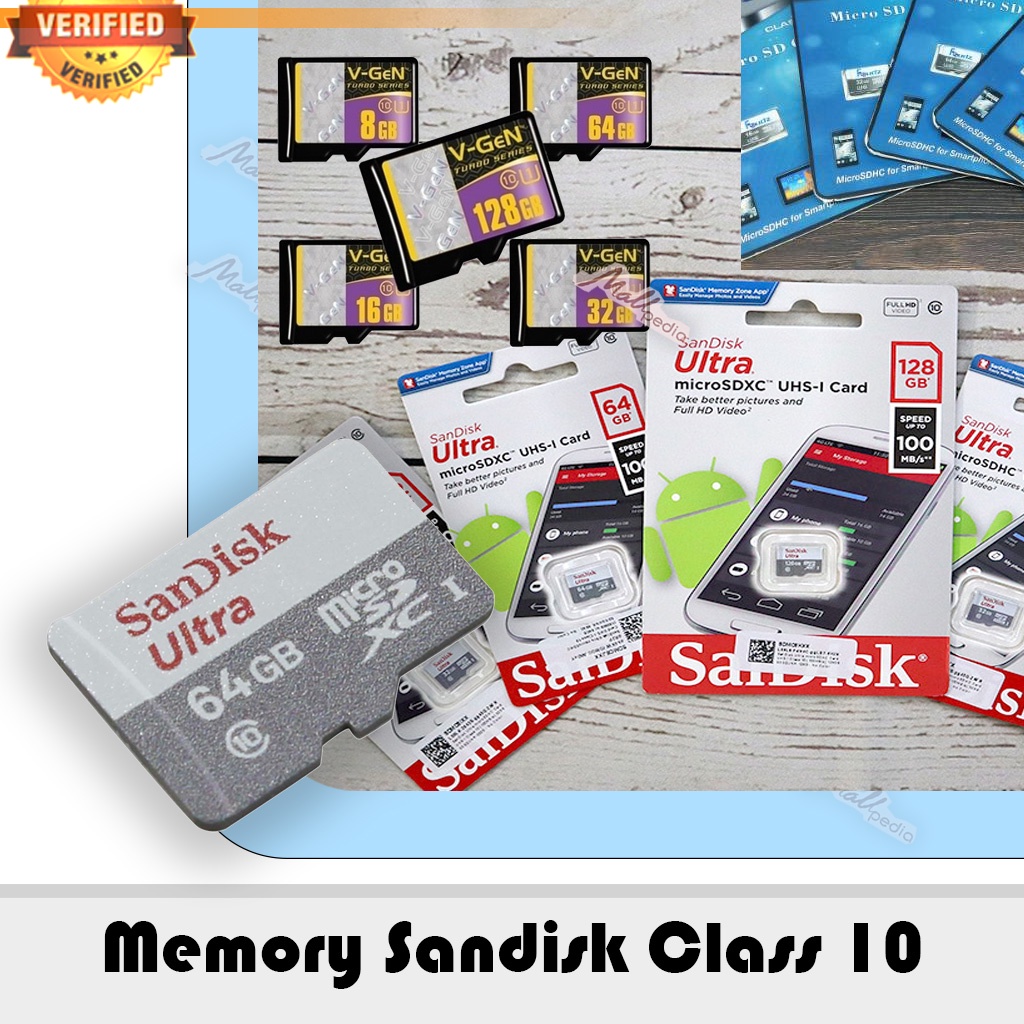 sd card vgen turbo life time garansi 64gb memory memori sdcard