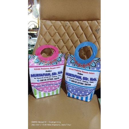 Tas Pastus Bahan Baner dan Polister 25 biji @10.000