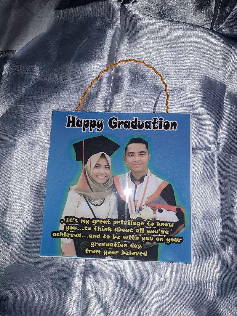 Walldecor 15x15 Pajangan Murah Souvenir Custom Walpaper ( Souvenir Ulang Tahun Anak Hiasan Dinding )