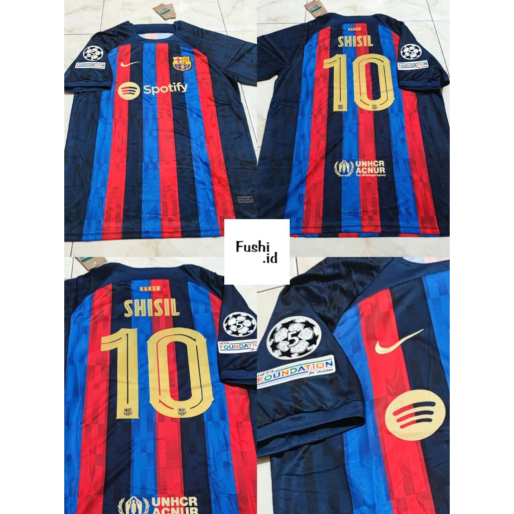 Jual Jersey Baju Bola Barca Home Grade Ori Shopee Indonesia